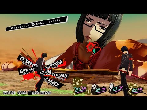 Persona 5 Royal Cognitive Wakaba Isshiki Boss PS5 Merciless Difficulty