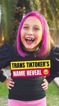 Trans TikToker’s Name Reveal 🥺 #shorts #comingout #transgender