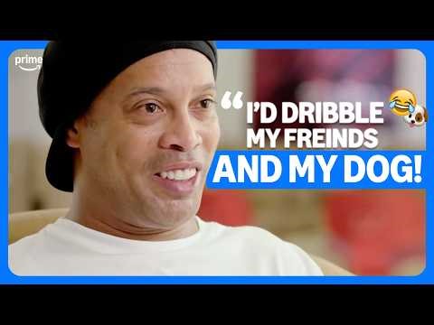 Ronaldinho on his upbringing & early PSG years 🇫🇷🤩