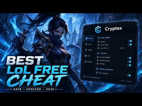 LOL Cheats - I Tried The Best Safe Free League Of Legends Cheat in 2026 And Its Was Crazy!...