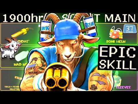 1900+ Hour Scout is GOATED🔸TF2 Gameplay
