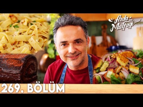 Arda'nın Mutfağı 269. Bölüm | El Açması Makarna, Hellimli Roka Salatası ve Çikolatalı Rulo Kek