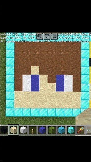 Satisfying Minecraft Sand art (EYStreem) #shorts #shortsvideo #minecraft