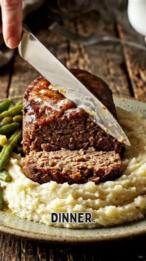 Southern Meatloaf with Brown Gravy | Classic Comfort Food Recipe 🥩