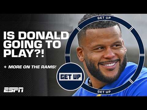 Is Aaron Donald coming OUT OF RETIREMENT?! 👀 Adam Schefter says… | Get Up
