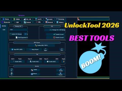 UnlockTool 2026 Full version | The best tools for repairing and flashing your Android device