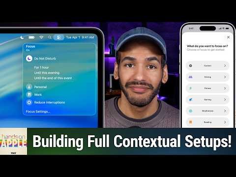 Focus Modes Pt. 3 - Customizing Work, Wind Down, & Weekend