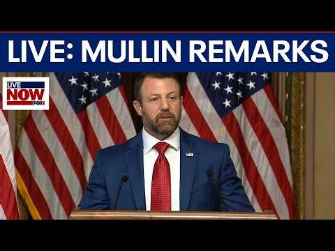LIVE: DHS Sec. Mullin on election security amid China election interference claims