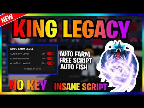 BEST King Legacy Script | Auto Dugeon, Auto Fish