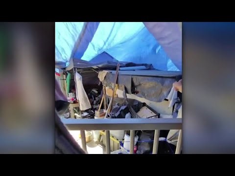 Massive homeless encampment draws concerns