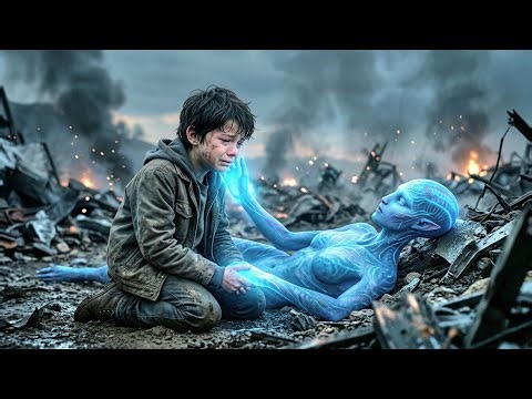 A Boy Saved a Dying Alien Queen… She Claimed Him Forever