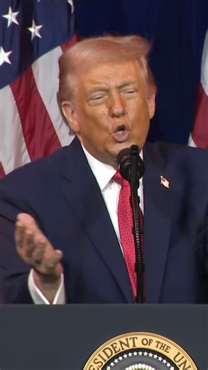 President Trump on Tuesday blamed former Speaker Nancy Pelosi (D-CA) for the Jan. 6 Capitol attack and accused the media of misrepresenting his speech ahead of the riot. “Do you know that the news never reported the words walk or march peacefully and patriotically to the Capitol?” the president told a gathering of House Republicans on the fifth anniversary of the attack. “Do you know that they never reported it? It’s a scandal.” Watch more by tapping the link in our bio. #trump #nancypelosi #jan