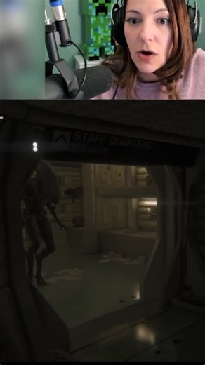 Jade on Instagram: "Chased by two baddies at once🏃‍♀️ #alienisolation #clips #memes #gaming #jumpscare"