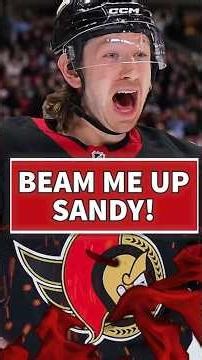 We dubbed him "The Alien" & tonight Jake Sanderson was out of this world! 👽🚀 #GoSensGo #NHL