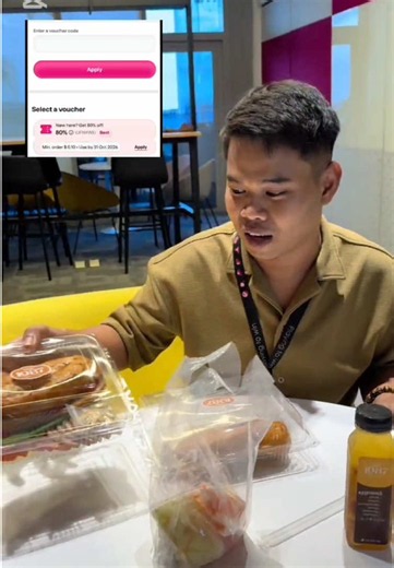 1 free 1 from 1987 Pang & Cafe 🥰 Code «TRYPANDA» get 70% off for new user 🩷 #foodpandakh #foodpanda #1987pangandcafe #voucher #fyp