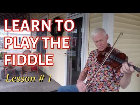 Fiddle Lesson # 1 | The G Scale and Camptowne Ladies