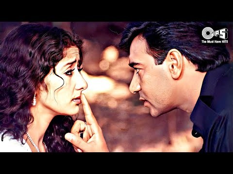 Pyaar Nahin Karna Jahan Saara Kehta Hai - Lyrical Kachche Dhaage Alka Yagnik_ Kumar Sanu 90s song