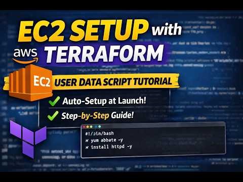 AWS EC2 with Terraform 🚀 | Understanding Manual User Data Creation