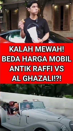 NOT AS LUXURIOUS! THE PRICE DIFFERENCE BETWEEN RAFFI AND AL GHAZALI'S CLASSIC CARS!?! #alghazali ...