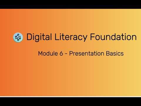 Module 6 — Presentation Basics | PowerPoint & Google Slides for Beginners