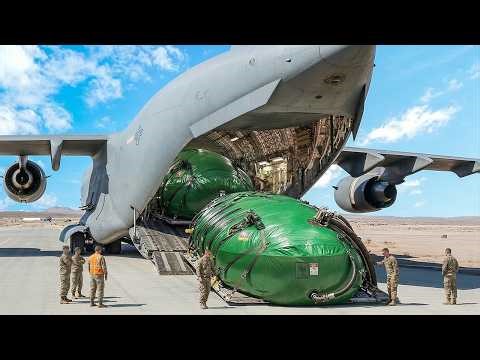 How US Military Transports Tons of Jet Fuel During War