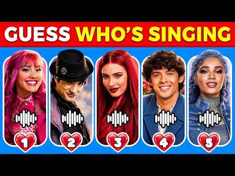 Can You Guess Who’s Singing? 🎙️ Descendants: Wicked Wonderland Quiz Red, Chloe, Pink ✨