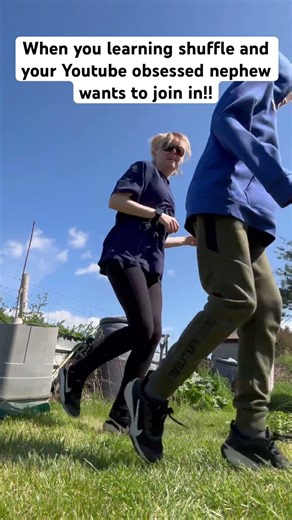 Learning shuffle whenever i can!! #shuffle #shuffledance #countryside