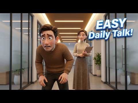 Daily Life - Slow English Conversation Practice for Beginners (A2) | Daily Topics + Subtitles