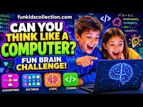 🧠 Can You Think Like a Computer? FUN Coding Challenge for Kids! 💻🚀#codingforkids #stemforkids
