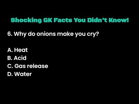 20 Shocking General Knowledge Facts You Didn’t Know | Surprising General Knowledge Quiz #brainquiz