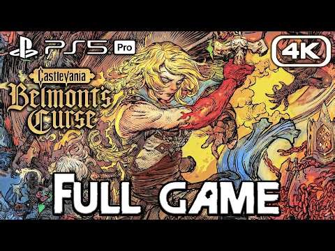 CASTLEVANIA BELMONT'S CURSE Gameplay Walkthrough FULL GAME (4K 60FPS) No Commentary