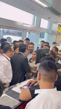 Late flight, high tension – SpiceJet scene 🔥✈️”