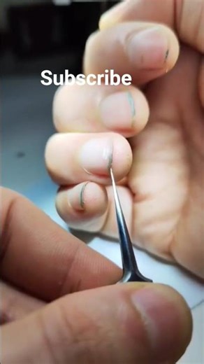 Microscope slide MicroBacteria 🦠🦠 in nails #microscope #microbacteria #biotechnology