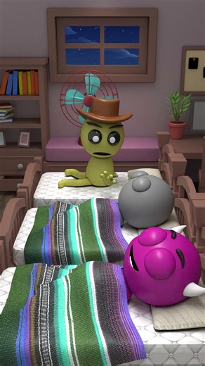 Geometry dash Enemy Remaining controls the blanket with a Remote