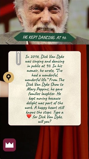 Dick Van Dyke Gave Up Nothing. Years Later…