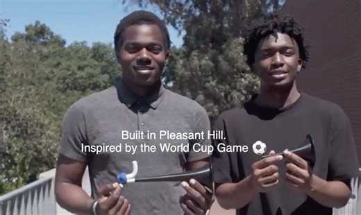 East Bay Students Reimagine the World Cup Vuvuzela With a Quieter ‘Pleasant Horn’
