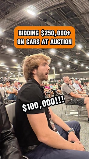Bidding on the 5 coolest cars at Barrett Jackson Las Vegas 🫪‼️ #carsoftiktok #truck #fyp #edit #jeep