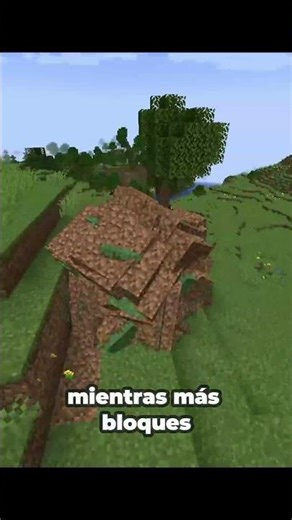 Minecraft but you're a ball #minecraft