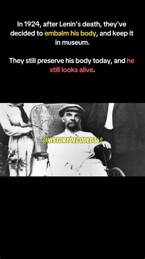 Kinda creepy or great choice for preserving history? #shorts #stalin #lenin #historyshorts