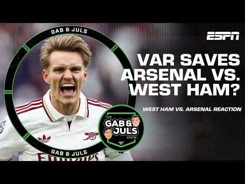 ‘NO FOUL ON RAYA!’ 😡 Was VAR WRONG to disallow West Ham’s goal vs. Arsenal? 🤔 | ESPN FC