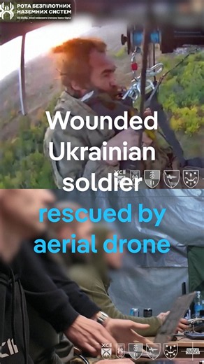 Ukraine airlifts wounded soldier in “world first” evacuation by aerial drone | DW News