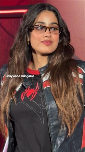 #janhvikapoor attends the screening of #spiderman #shorts #hollywood