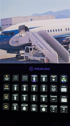 PMDG 737 Stream Deck Profile for Microsoft Flight Simulator 2020/2024 #msfs #pmdg