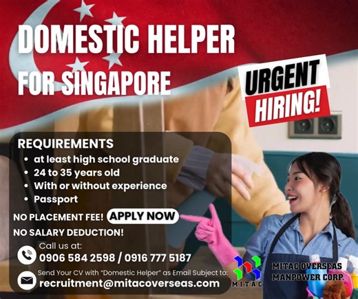 𝐇𝐎𝐖 𝐓𝐎 𝐀𝐏𝐏𝐋𝐘? (𝐖𝐚𝐥𝐤 𝐢𝐧 / 𝐢𝐧 𝐩𝐞𝐫𝐬𝐨𝐧) 👇 Visit our office and bring all ORIGINAL required documents and MITAC Resume. #55 Aguinaldo St., Katarungan Village, Brgy. Mambugan, Antipolo City, Rizal. Landmarks: Antipolo Station LRT 2 & Spectrum Building, Masinag 𝐇𝐎𝐖 𝐓𝐎 𝐀𝐏𝐏𝐋𝐘 𝐎𝐍𝐋𝐈𝐍𝐄? - Download our Mitac format resume at https://jobs.mitacoverseas.com/download/mitac-resume/ - (Or if Applicable) Download the Japanese format resume at https://jobs.mitacoverseas.com/