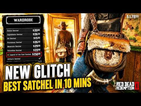 NEW RDR2 GLITCH: Get Legend of the East Satchel in 10 Minutes