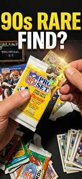 What Rare Cards Can I Find in 90s NFL Packs? #nfl #rarecards