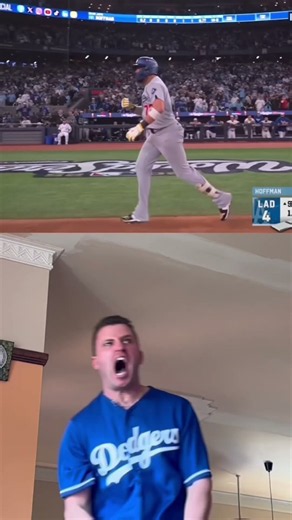 2 more days ⚾️💙 enjoy my reaction to Rojas’ Game 7 Home Run #dodgers #mlb