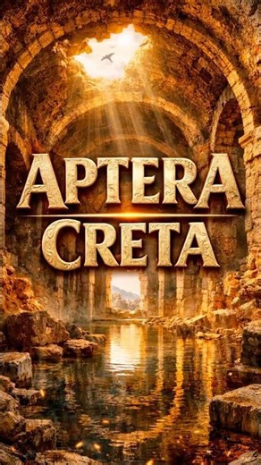 🏛️💧 Las misteriosas cisternas de Aptera en Creta 🇬🇷✨#Aptera #Creta #HistoriaAntigua #Viajes