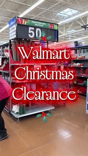 WALMART CHRISTMAS CLEARANCE HAS BEGUN!! Most is currently 50% off with food at 25% !! This year lots of it is online too so you can order for delivery or pick up!! But lots more in stores! so definitely check in stores too! Clothes went right to 70% off plus at my stores! Here’s what to look for 🫶🏼 things will hit 75% off then 90% off but apparently no one waits anymore 😭😂😂 I love to know if you score 🙌🏼🫶🏼 👉🏻 L!nk in my b!o 👉🏻 Follow my telegr@m & Face #walmart #clearance #trending 
