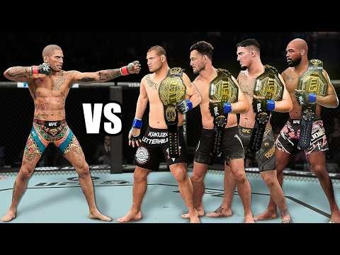 Alex Pereira vs Every Heavyweight In Their Prime